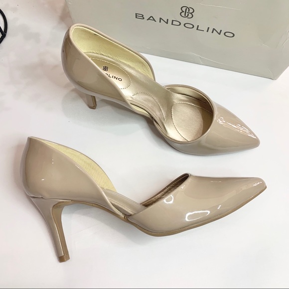 Bandolino Shoes - Bandolino Beige Grenow D'Orsay Pumps Heel size 6
